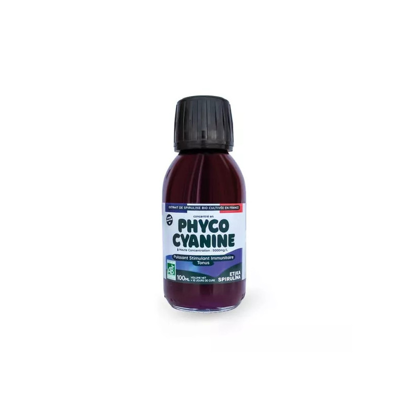 Phycocyanine 100 ml – La Potion Magique de Vitalité | Etika Spirulina