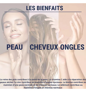 Formule Beauté – Cheveux, Peau & Ongles avec Collagène, Acide Hyaluronique & Biotine | Complément Naturel | Laboratoires Enova