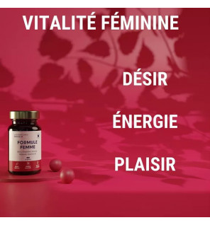 Formule Femme Vitalité Féminine – Maca, Ginseng & Shatavari pour l’Équilibre Hormonal | Complément Naturel | Laboratoires Enova