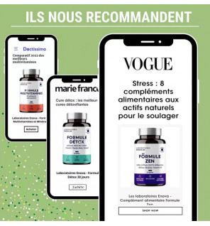 Formule Digestion – Transit Intestinal & Détox Colon avec Fenouil, Anis & Charbon Actif | Complément Naturel | Laboratoires Enov