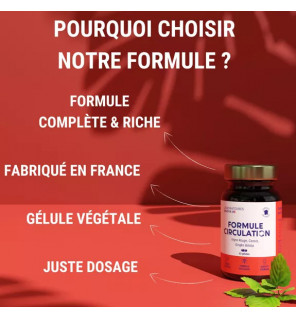 Formule Circulation Sanguine Veineuse – Jambes Légères avec Vigne Rouge, Cassis & Ginkgo | Complément Naturel | Laboratoires Eno