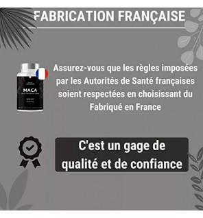 Maca Noire Fort Dosage – Vitalité, Performances & Énergie Naturelle | Complément Vegan | Laboratoires Enova
