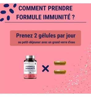 Formule Immunité – Multivitamines & Phyto-Complexe Naturel | Vitamines C, E, A, Échinacée, Ginseng | Laboratoires Enova