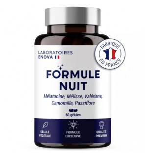 Formule Nuit – Mélatonine & Plantes Relaxantes