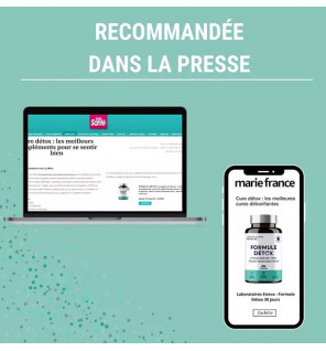 Formule Détox – Artichaut, Radis Noir & Pissenlit | Détox Foie & Drainage Naturel | Laboratoires Enova