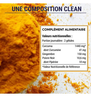 Curcuma, Poivre Noir & Gingembre – Articulations & Digestion