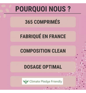 Biotine – Cheveux, Ongles & Peau | Cure 1 an | Croissance & Renforcement | Laboratoires Enova