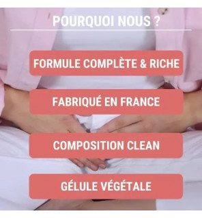 Formule Confort Urinaire 60 gélules - Cranberry, Psyllium & Pissenlit | Drainage & Régulation | Laboratoires Enova