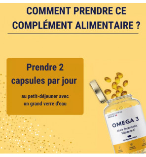 Oméga-3 Ultra Concentré - 60 gélules | Cœur & Cerveau | Laboratoires Enova