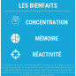 Formule Focus - 60 gélules - Laboratoires Enova - Mémoire & Concentration