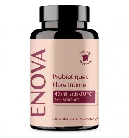 Probiotique Flore Intime - 60 gélules - Laboratoires Enova pour le confort et l’équilibre vaginal