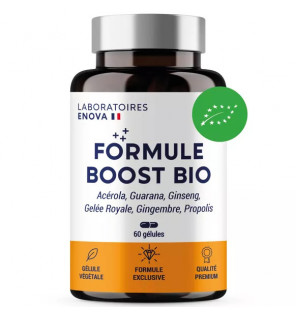 Formule Boost BIO 4G - 60 gélules | Énergie & Immunité | Laboratoires Enova