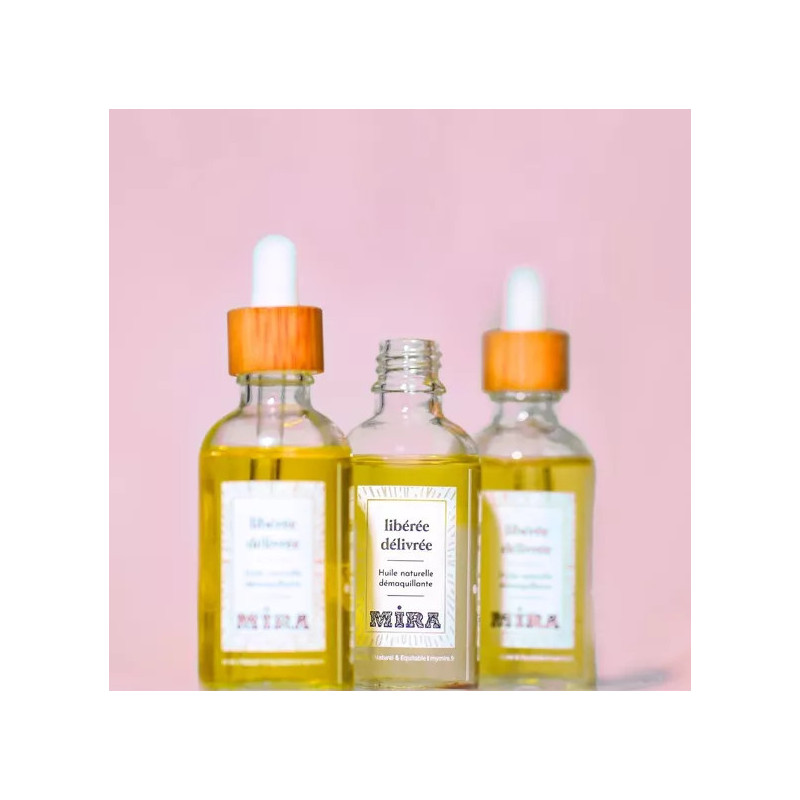 Huile Démaquillante Naturelle Libérée Délivrée