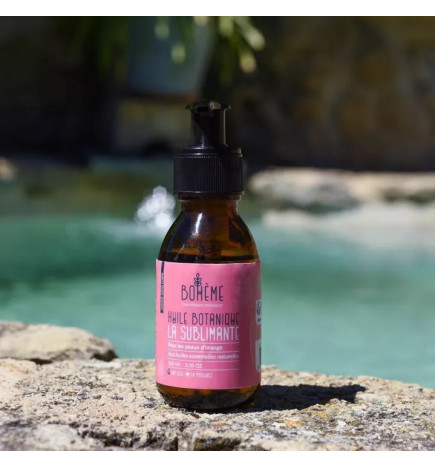 Huile Bio Corps La Sublimante - 100 ml - Bohème Cosmétique pour une peau nourrie et éclatante