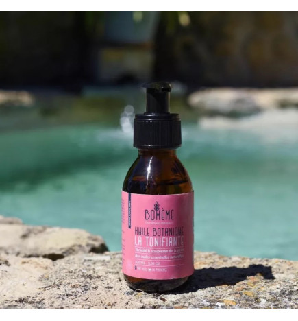 Huile Corps Bio La Tonifiante Fermeté - 100 ml - Bohème Cosmétique pour une peau tonifiée et raffermie