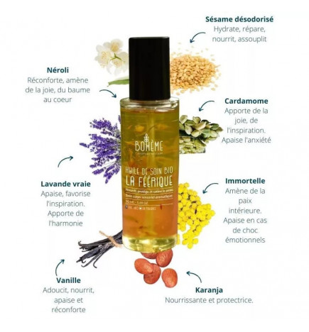 La Féerique Huile Nourrissante Corps Bio Hydratation & Éclat