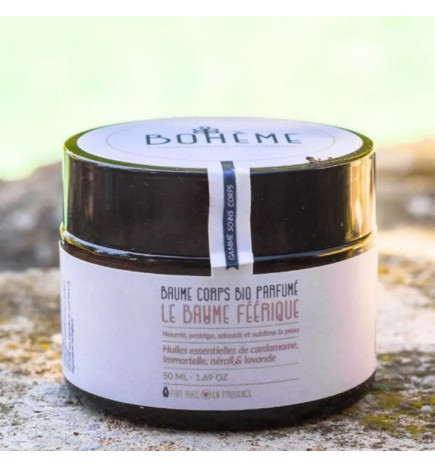 Le Baume Féerique Bio Corps Parfumé - 100 ml - Bohème Cosmétique pour une peau douce et éclatante