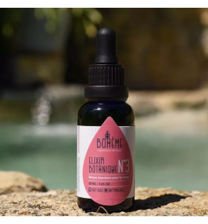 Sérum Bio Élixir Botanique N°3 Jouvence Anti-Âge - 30 ml - Bohème Cosmétique pour une peau lisse et revitalisée