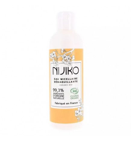 Eau Micellaire Bio Peau Grasse - 250 ml - Nijiko pour une peau purifiée et équilibrée