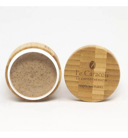 Cappuccino Body - Exfoliant Corps Antioxydant aux Extraits de Café Bio - 150 ml - Le Caracoli