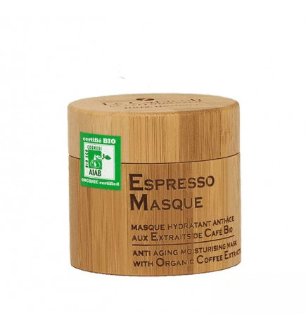 Espresso Masque - Masque Hydratant Anti-Âge - 150 ml - Le Caracoli pour une peau lisse et revitalisée