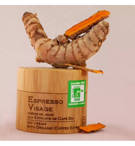 Espresso Visage – Crème de Jour aux Extraits de Café Bio 50ml