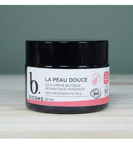 La Peau Douce – Cica Crème Biotique | Soin Réparateur Probiotique BIOSME