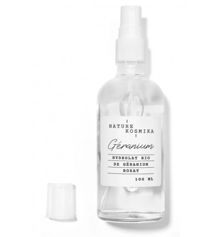 Hydrolat de Géranium Rosat – Soin Équilibrant & Rafraîchissant 100ml
