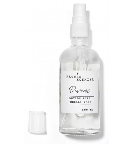 Lotion Divine Pure Néroli & Rose – soin naturel hydratant, rafraîchissant et tonifiant