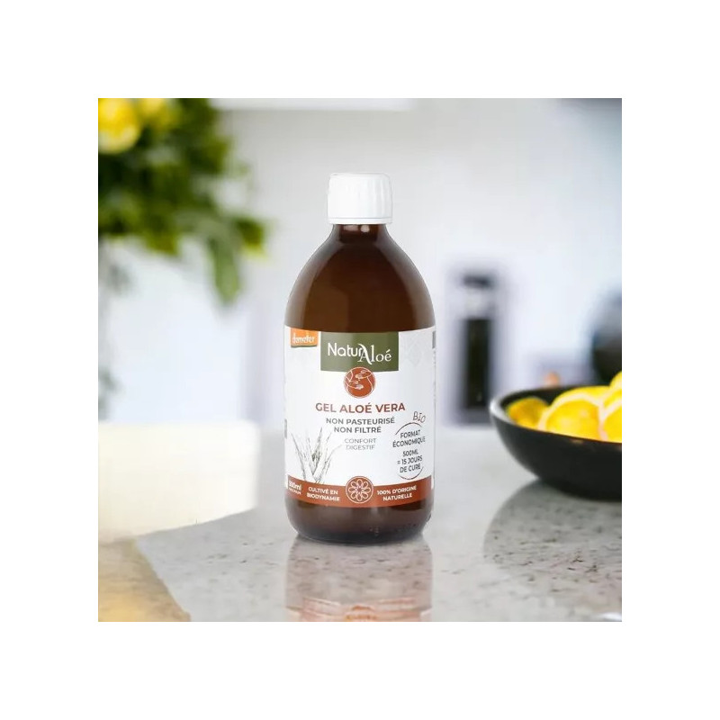 Gel d'Aloé Vera Bio NaturAloé