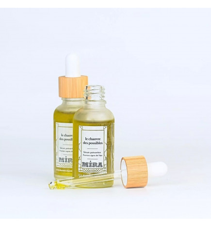 Le Chanvre des Possibles – huile de chanvre pure, hydratante, apaisante et régulatrice pour le visage, le corps et les cheveux"