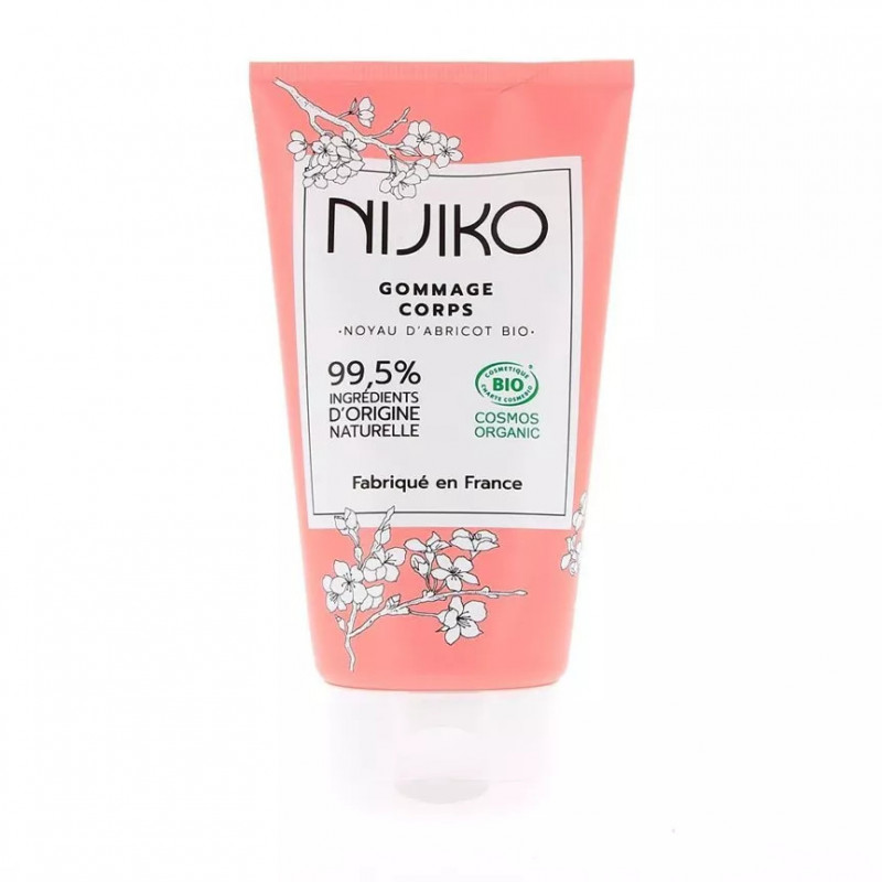 Gommage Corps Bio aux Noyaux d’Abricot – Exfoliation Douce, Peau Lisse & Éclat Naturel