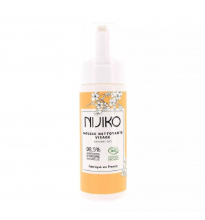 Mousse Nettoyante Visage Bio pour Peau Grasse – soin purifiant et équilibrant au naturel