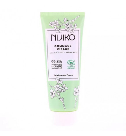 Gommage Visage Bio – exfoliant doux et hydratant pour peau normale à sèche – éclat et confort naturel