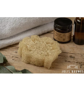 Loofah exfoliant naturel – Accessoire zéro déchet pour exfolier et lisser la peau naturellement"