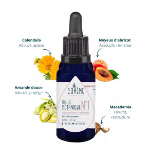 Huile Démaquillante Bio N°1 Sans Huile Essentielle  Douceur & Pureté