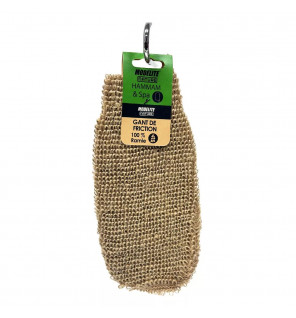 Gant Spa Born to Bio – exfoliant doux en fibre naturelle de ramie, pour une peau lisse et revitalisée