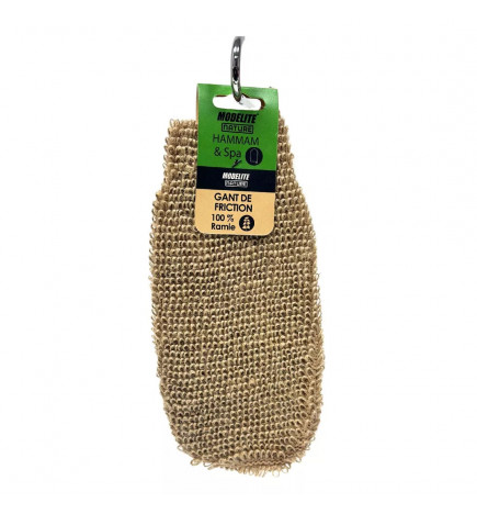 Gant Spa Born to Bio – exfoliant doux en fibre naturelle de ramie, pour une peau lisse et revitalisée