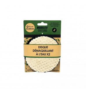 Disques Démaquillants à l’eau Born to Bio – lavables et réutilisables, doux pour la peau et zéro déchet