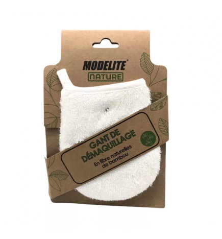Gant Démaquillant Make-Up Born to Bio – 100% bambou, ultra-doux, lavable et réutilisable pour un démaquillage naturel