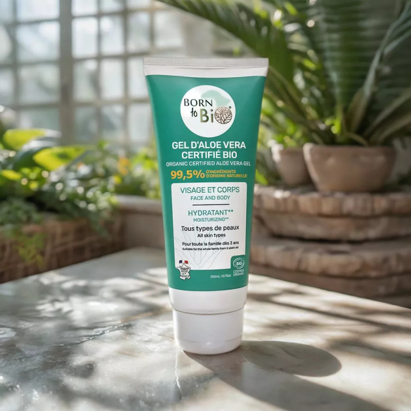Gel d'Aloe Vera Bio Certifié