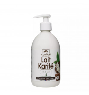 Lait Karité Soin du Corps Naturado en Provence – hydratant corporel bio au karité, 500 ml
