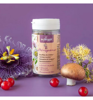 Complément alimentaire naturel contre les bouffées de chaleur et troubles de la ménopause – My Veggie | Bien-être Ménopause