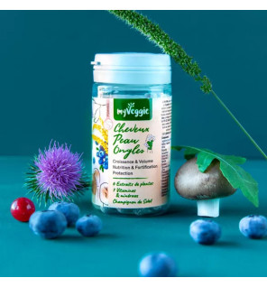 Complément Alimentaire Pousse des Cheveux et Ongles – My Veggie | Soin Beauté Naturel