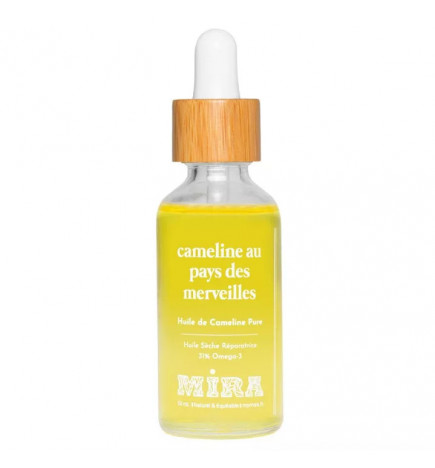 Huile de Cameline Pure et Bio Cameline au pays des Merveilles | Soin Anti-Âge Naturel