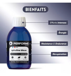 Spiruline Bleue concentrée à 12000mg/l en Phytocyanine