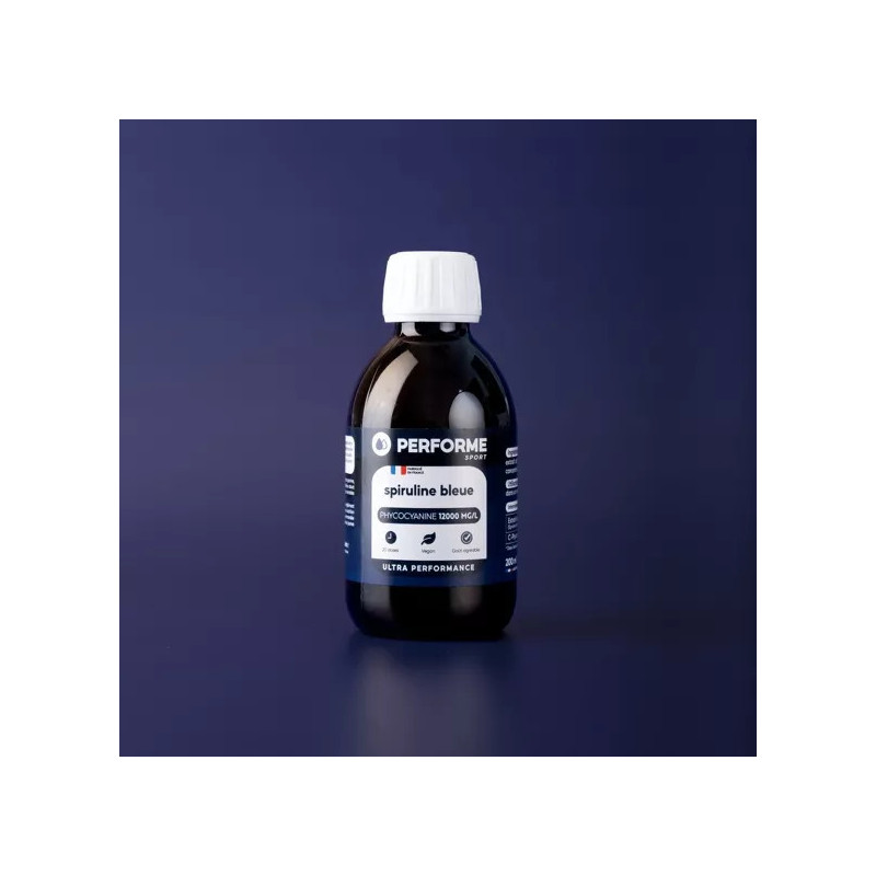 Spiruline Bleue concentrée à 12000mg/l en Phytocyanine Spiruline Bleue concentrée à 12000mg/l en Phytocyanine